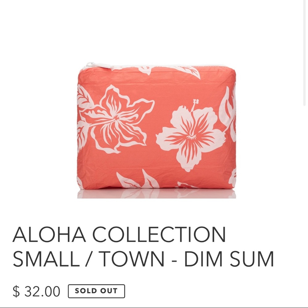 ALOHA Collection Small Town Travel Pouch